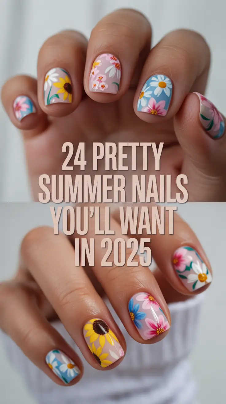 Pretty Summer Nails You’ll Want in 2025: Fresh Designs, Colors & Inspo for Every Vibe