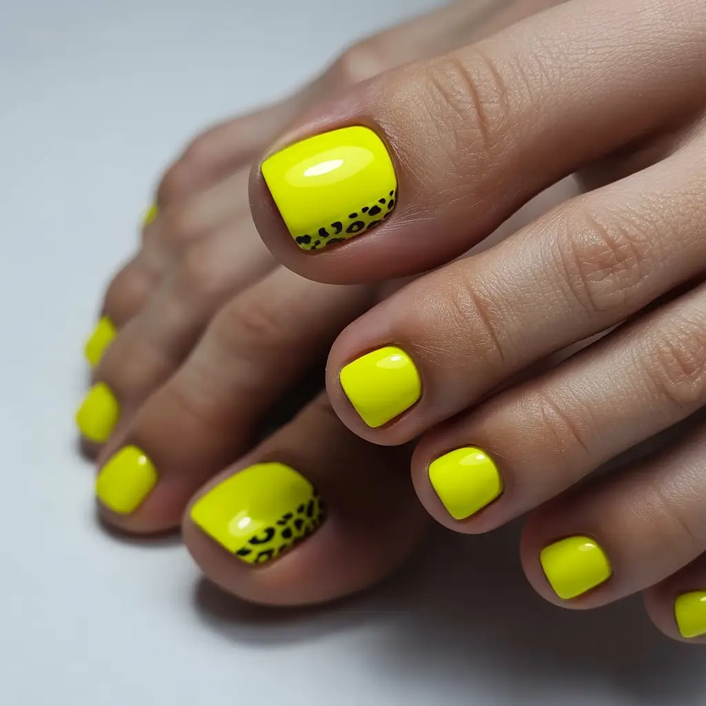Best Toe Nail Colors for Summer 2025 - Neon Vibes