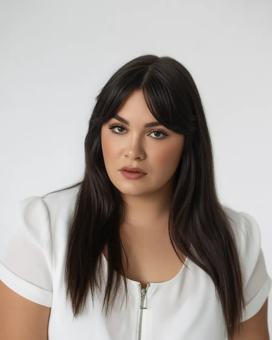 Chubby Face Haircuts - Slimming Styles for Summer 2025: Best Hairstyles for Round Faces