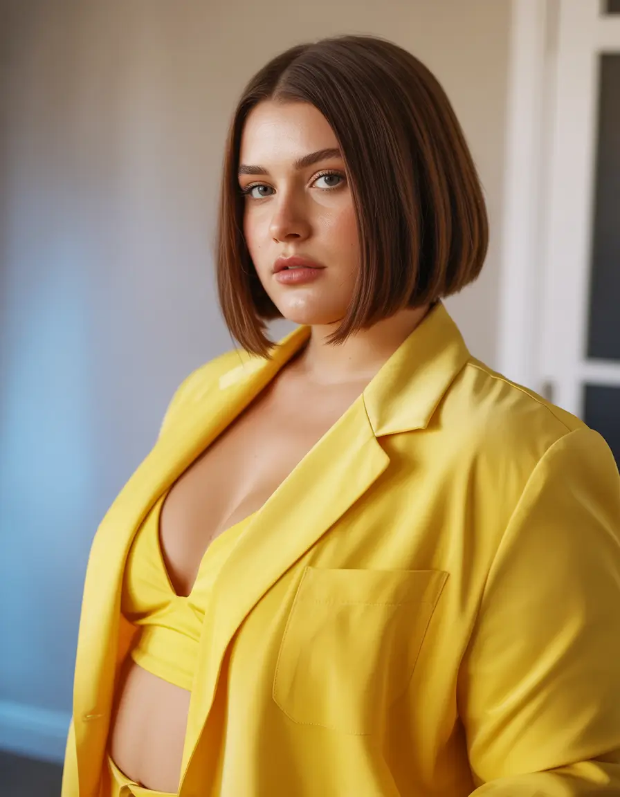 Chubby Face Haircuts - Slimming Styles for Summer 2025: Best Hairstyles for Round Faces