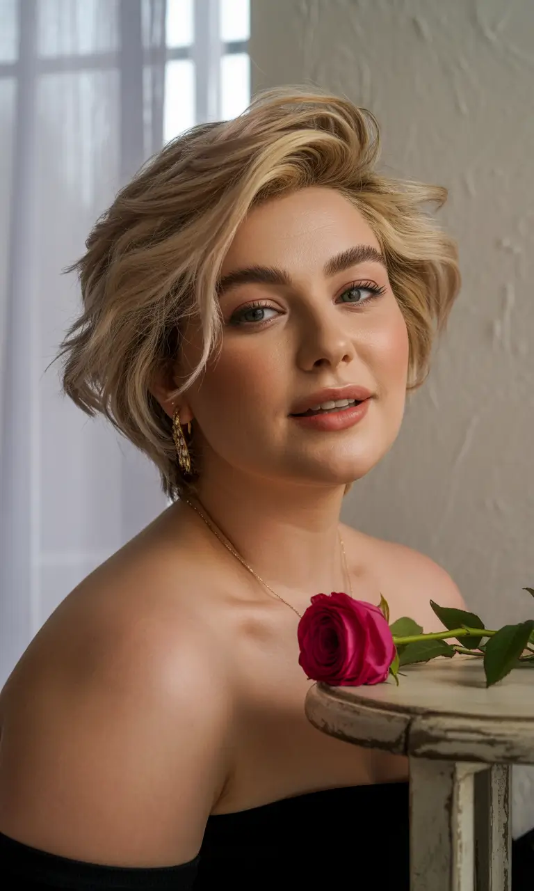Chubby Face Haircuts - Slimming Styles for Summer 2025: Best Hairstyles for Round Faces