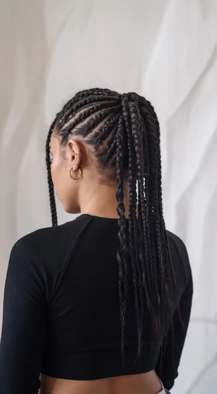 Effortless Pool Day Hairstyles - Simple Summer 2025 Looks Protective High Pony Braids