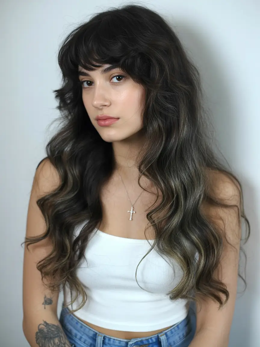 Flattering Oval-Face Haircuts to Try Retro Waves and Boho Volume
