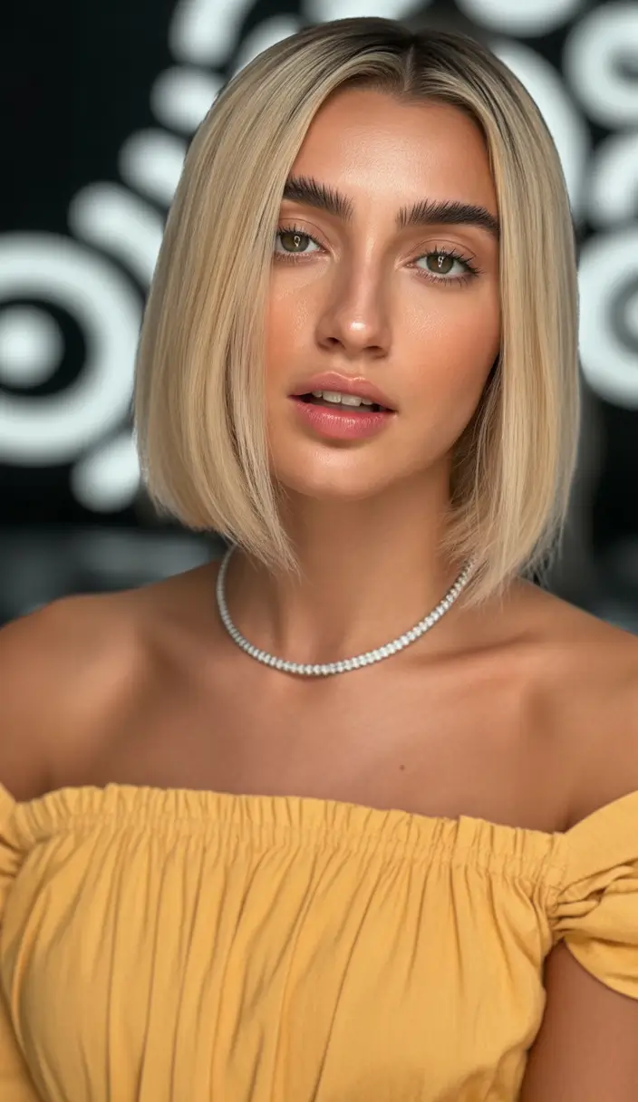 Flattering Oval-Face Haircuts to Try Modern Sleek with a Hidden Boldness