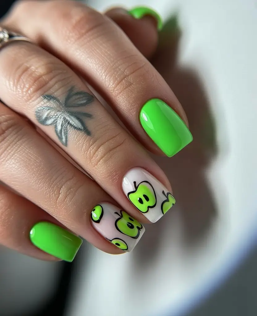 Fresh Green Nails for Summer 2025+Lime Pop & Apple Play