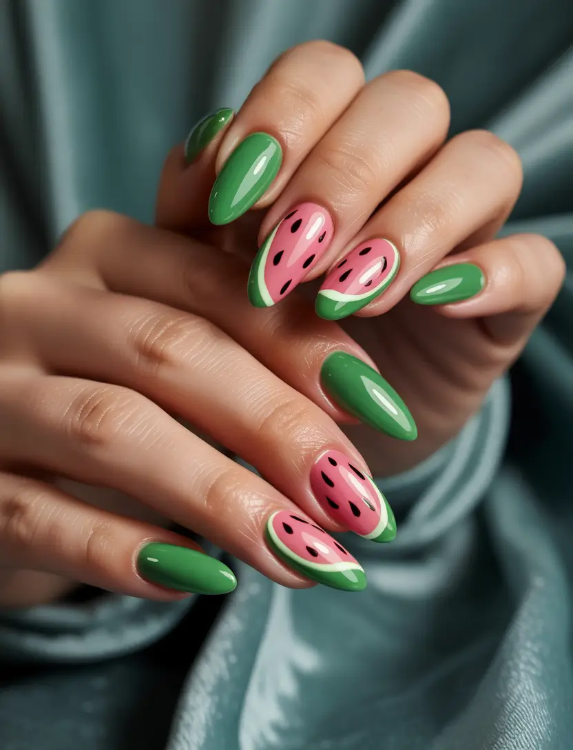 Juicy Watermelon Vibes: Fresh Nail Ideas to Try This May 2025