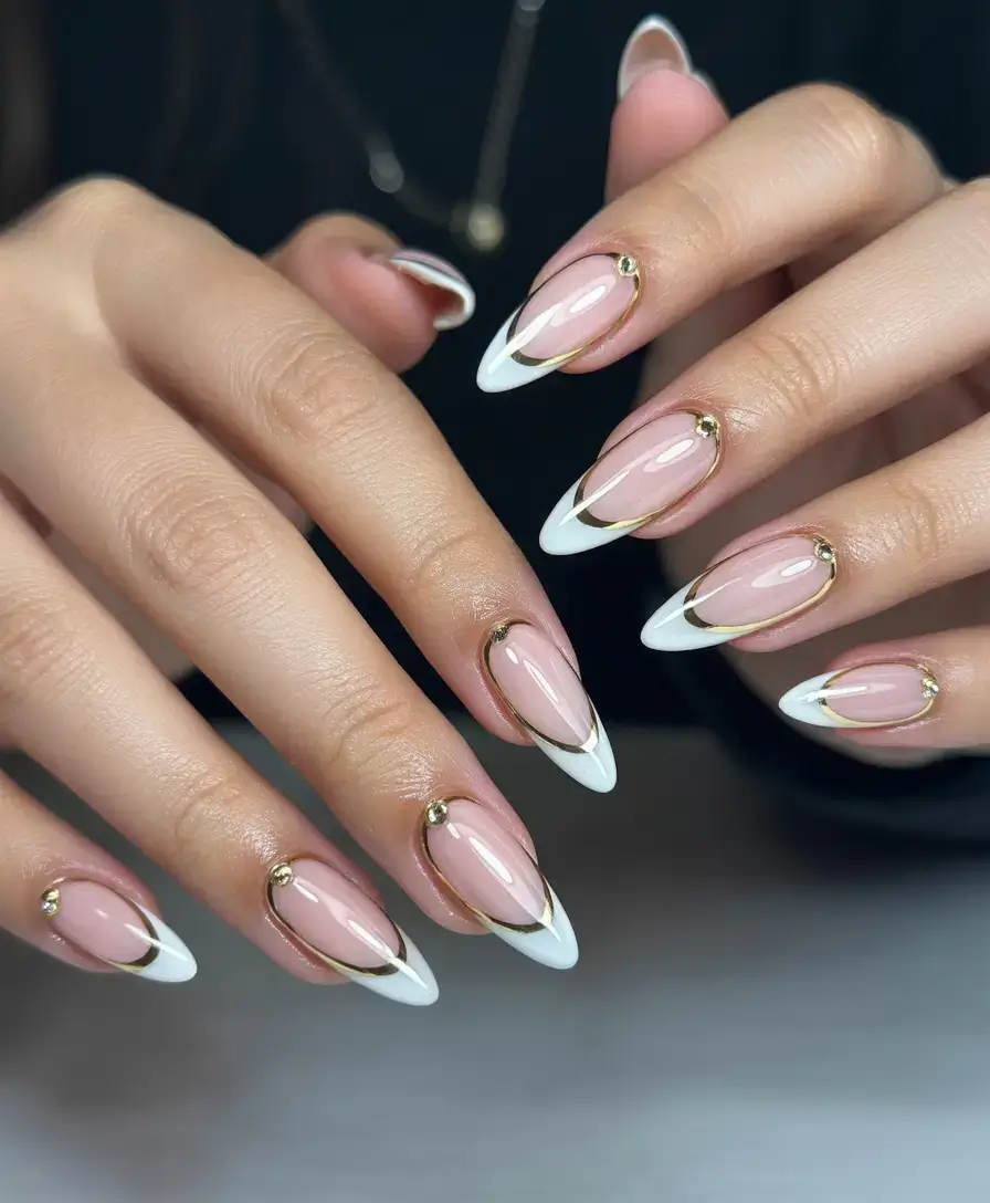 Fresh Nail Ideas to Try This May 2025 - Golden French Elegance