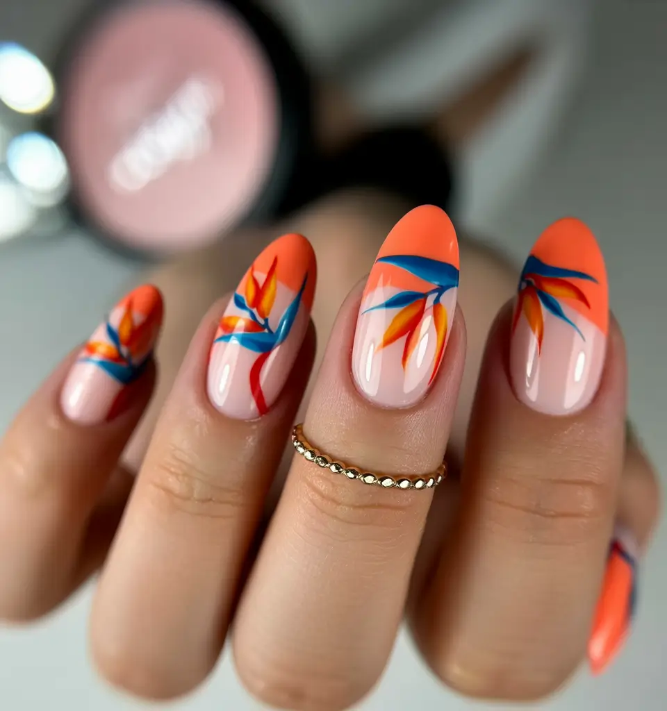 Fresh Nail Inspo for Summer 2025 Tropical Heatwave