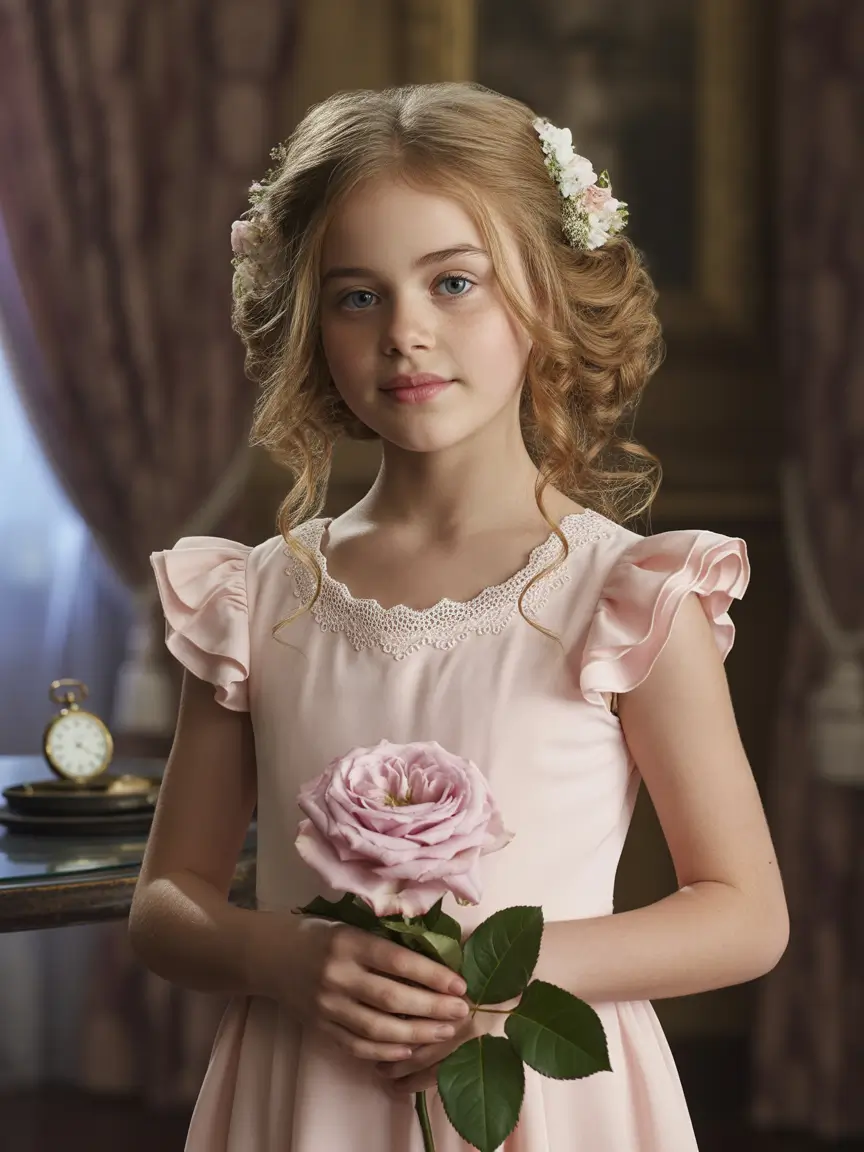 Fresh Summer Hairstyles for Teen Girls 2025 Flower-Soft Twist With Vintage Curls