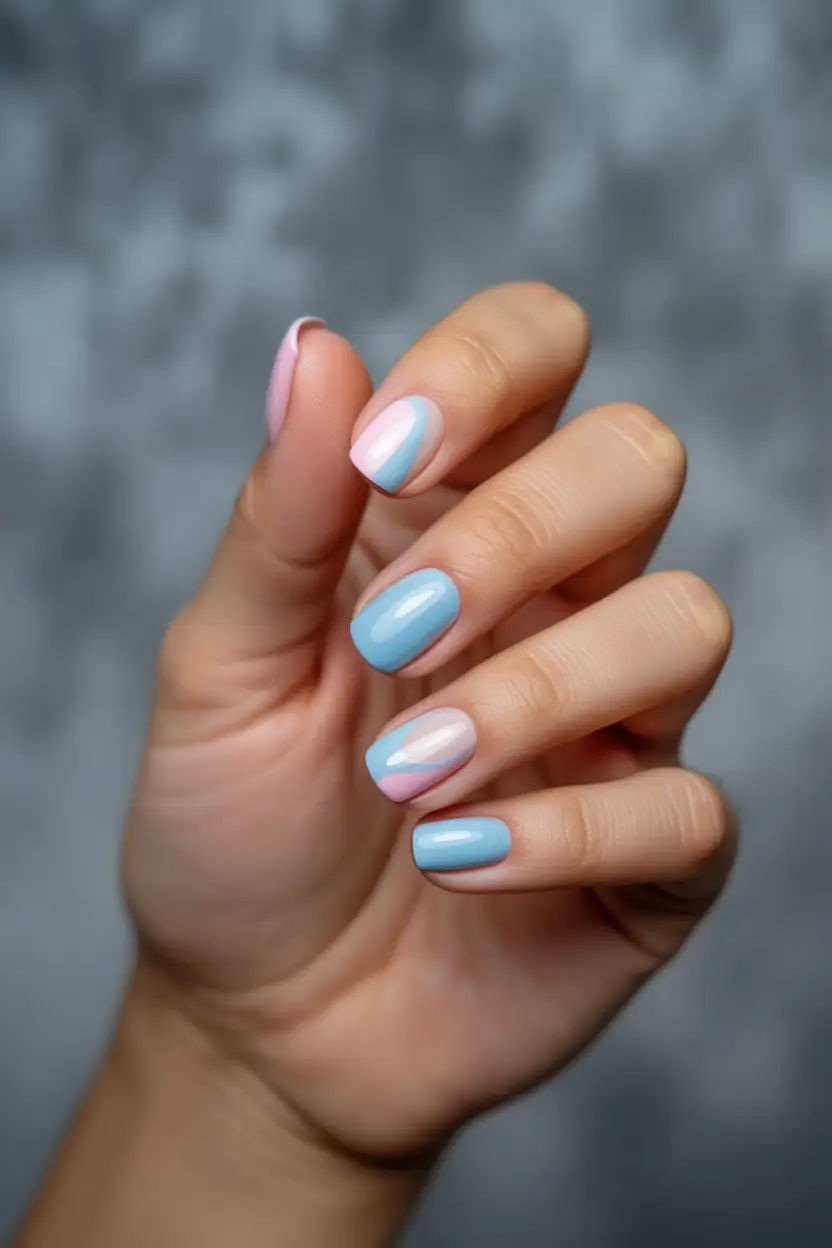 Glossy Gel Nail Designs for Summer 2025 - Pastel Dream