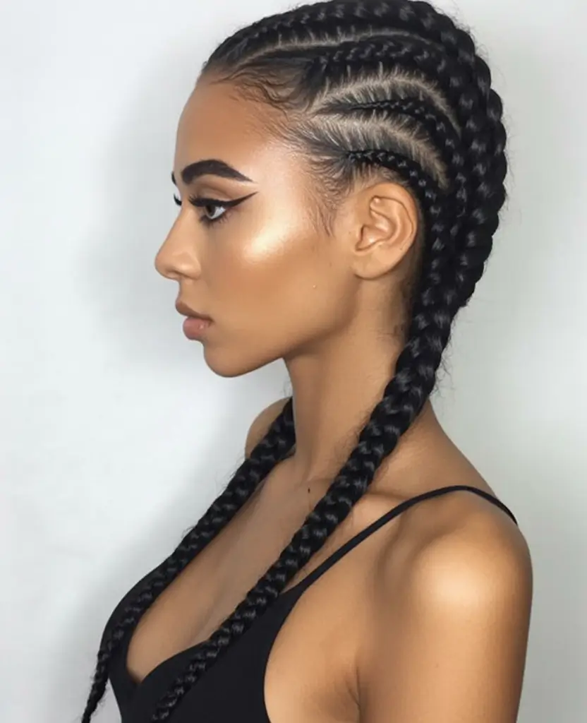 Gorgeous Braids for Black Women Summer 2025+Timeless Cornrows With a Polished Edge