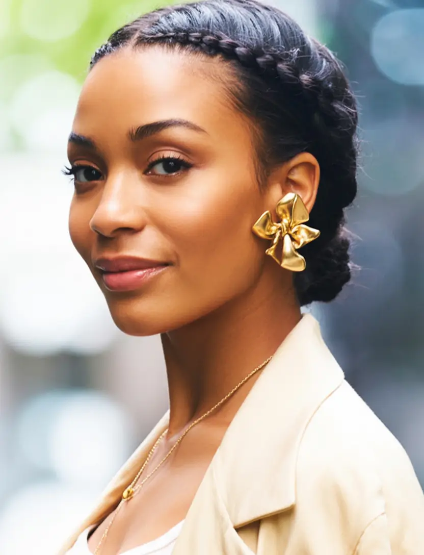 Gorgeous Braids for Black Women Summer 2025+Side Crown Braid With Sophisticated Finish