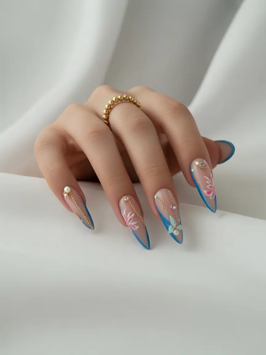 Hawaii Nail Inspo You’ll Love in 2025 Blue-Edged Botanica
