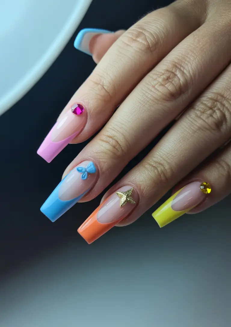Hawaii Nail Inspo You’ll Love in 2025 Neon Coastlines & Cute Tropic Charms
