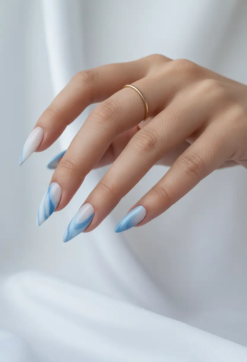 Hawaii Nail Inspo You’ll Love in 2025 Ombre Tides in Watercolor