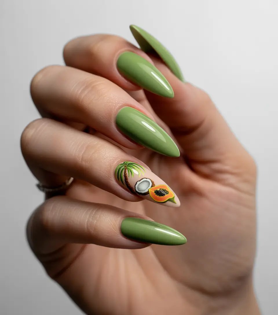 Long Summer Nail Inspo You’ll Love 2025: Fresh Ideas for Almond & Stiletto Designs
