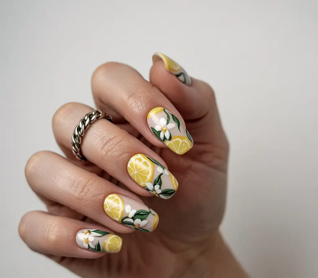 Pretty Summer Nails You’ll Want in 2025 Lemon Zest Picnic