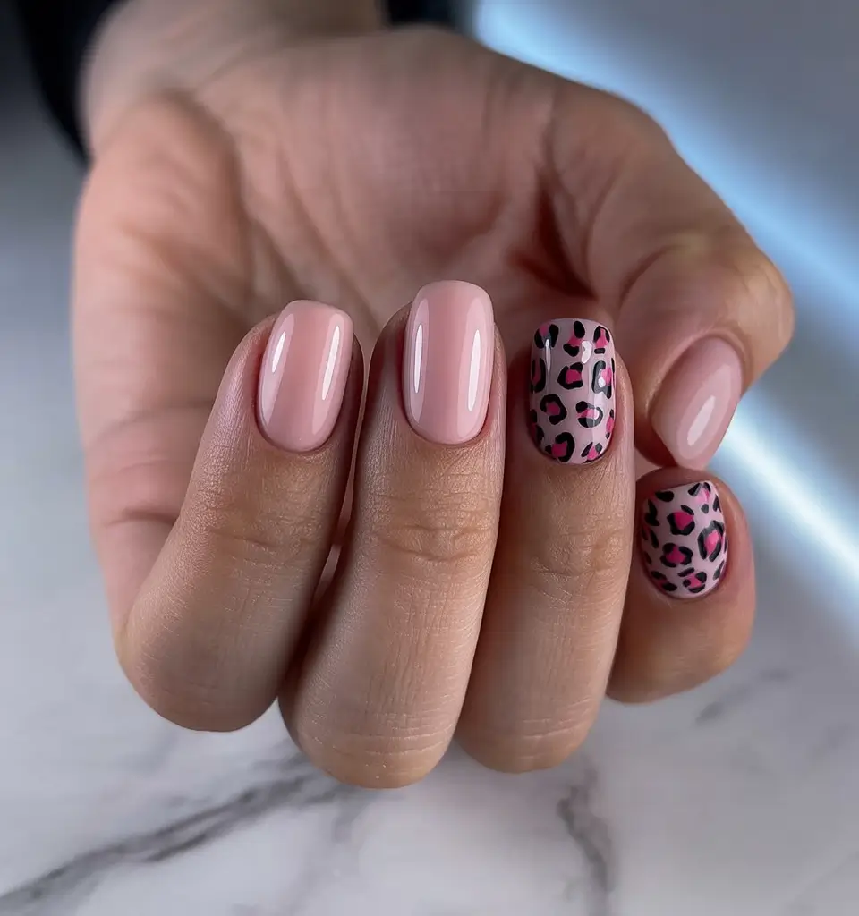 Round Summer Nails That Slay in 2025 Soft Pink Meets Savage