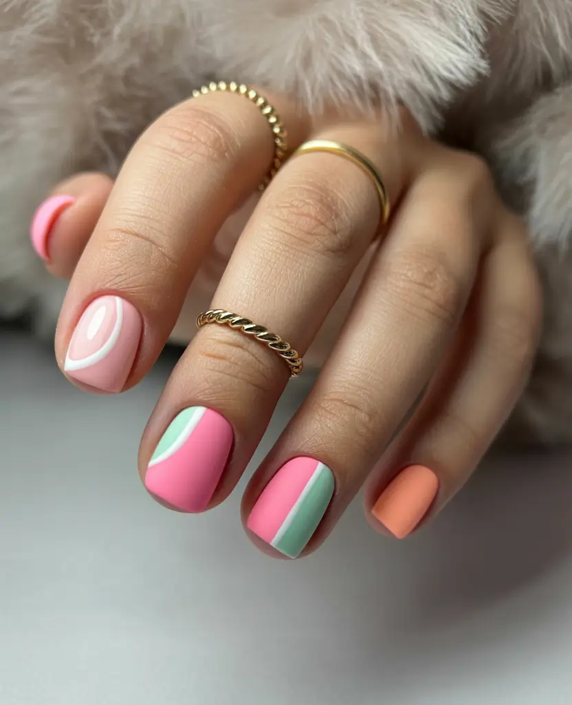Short Acrylic Nails for Summer 2025 Vibes That Are Too Cute to Miss
