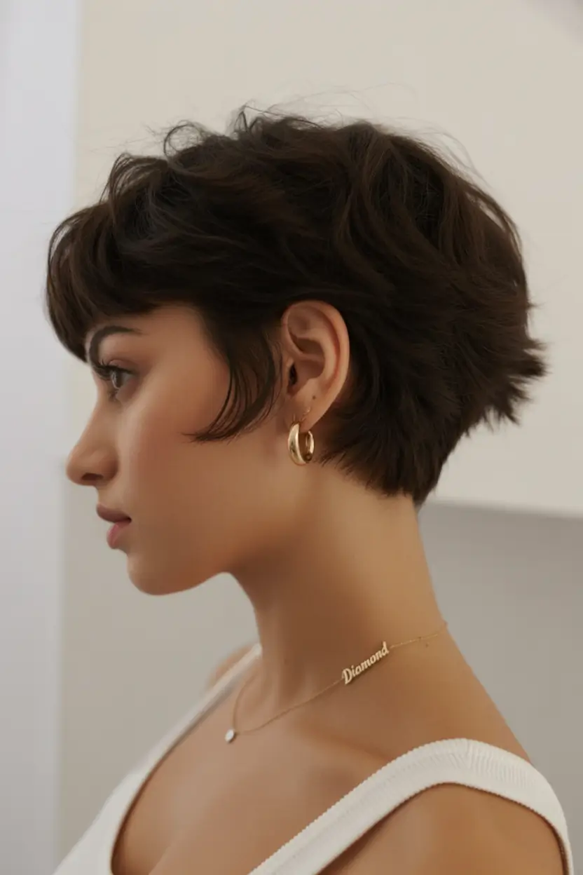 Short & Chic Summer Haircuts - Must-Try 2025 Looks - Soft, Feminine, Effortless: The Shaggy Crop