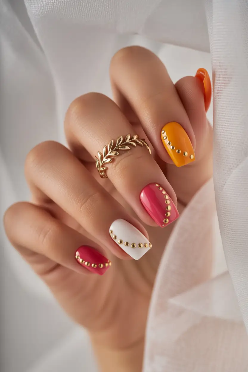 Short Summer Nails You’ll Want in 2025 - Gold Stud Glam