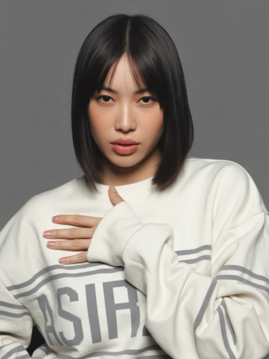 Summer 2025 Bangs Haircuts - Curtain Fringe Ideas Clean-Cut Classic with Rounded Curtain Bangs