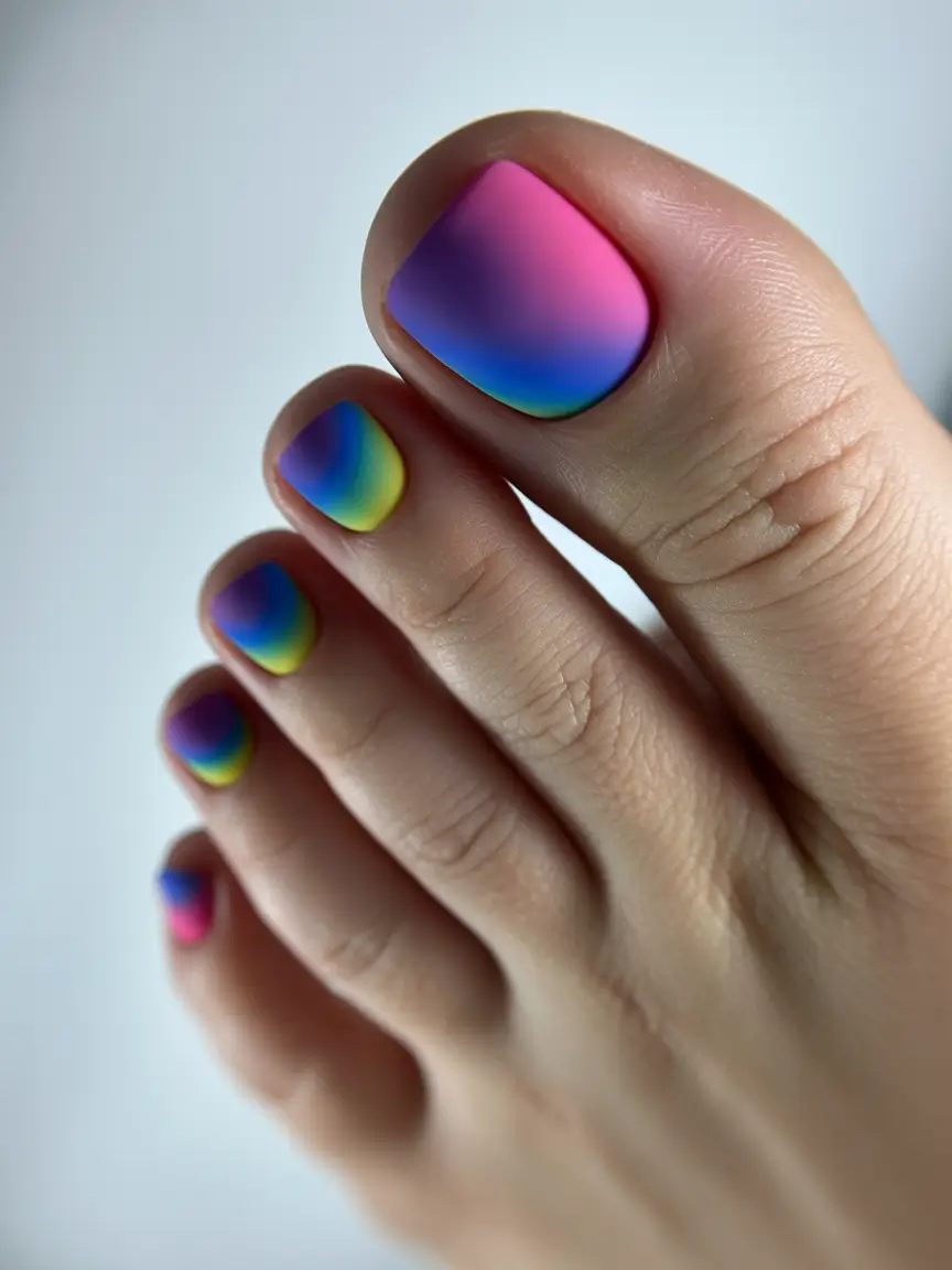 Summer 2025 Toe Nail Ideas You’ll Want to Copy - Rainbow Dreams