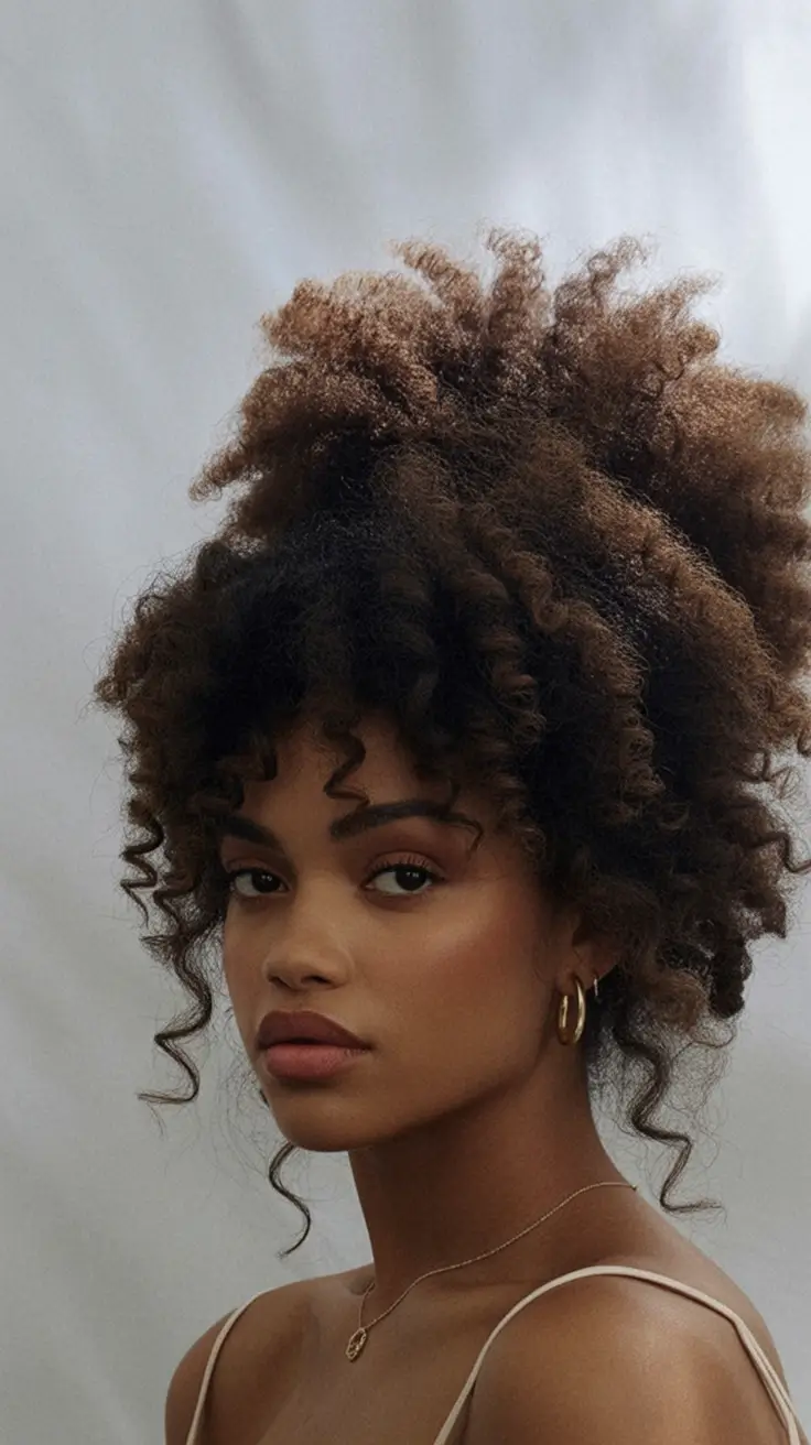 summer hairstyles for medium hair 2025 High Volume Natural Coils