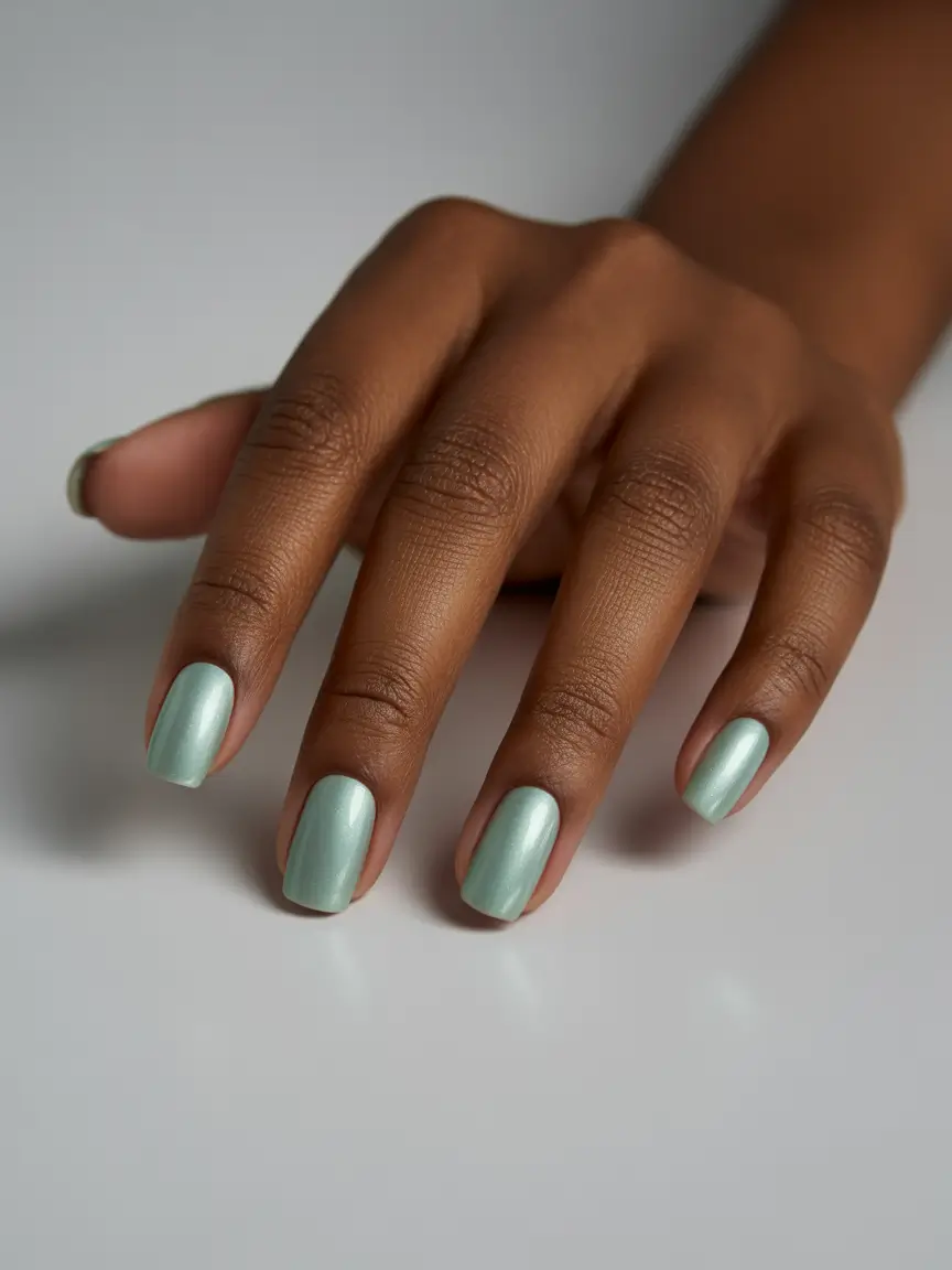 Top May Nail Colors to Try in 2025 Minty Fresh Minimalism