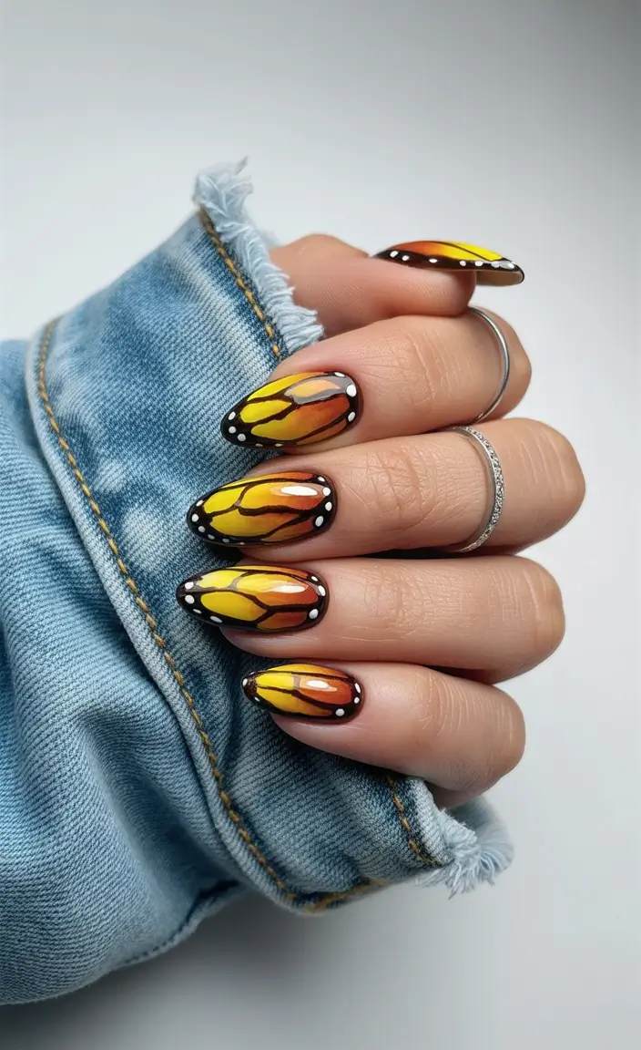 Top Summer 2025 Nail Colors to Try - Monarch Wings for Wild Hearts
