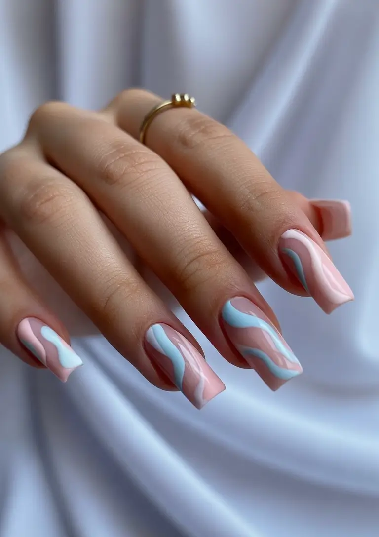 Top Summer 2025 Nail Colors to Try - Pastel Wave Therapy
