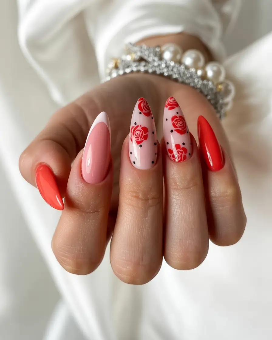 Top Summer 2025 Nail Colors to Try - Modern Roses & French Fade