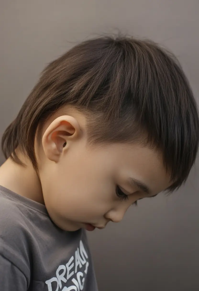 Trendy Boys Haircuts for Summer 2025 - Fresh Styles Modern Mullet with Soft Fringe