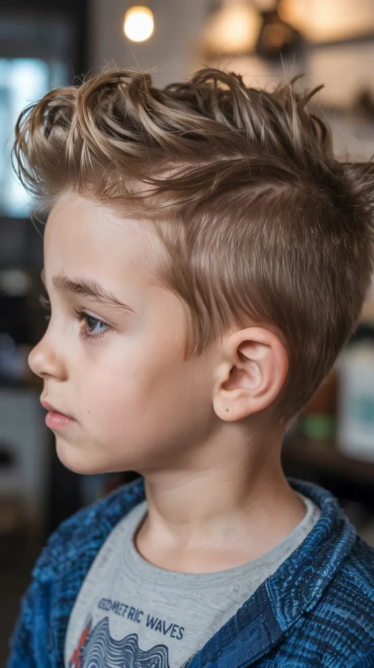 Trendy Boys Haircuts for Summer 2025 - Fresh Styles Wavy Crop with Easy Swoop