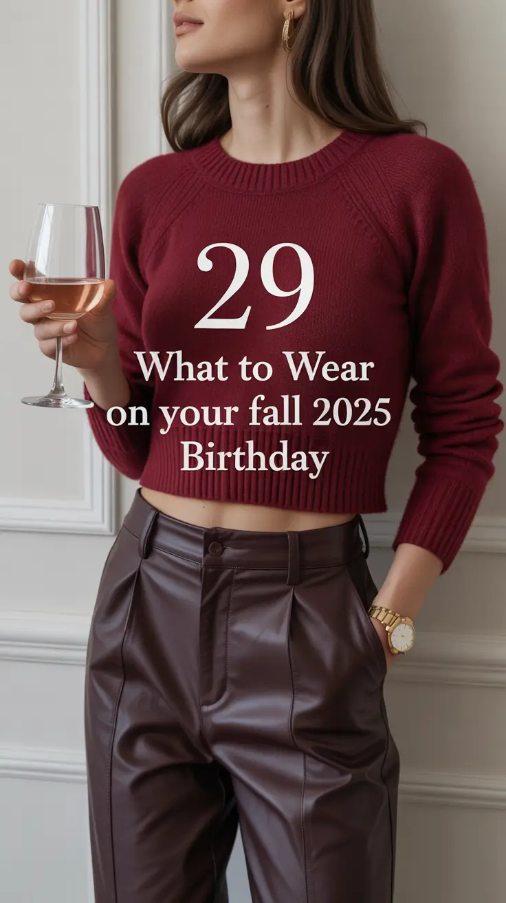 What to Wear on Your Fall 2025 Birthday: Classy, Cute & Bold Outfit Ideas for Women