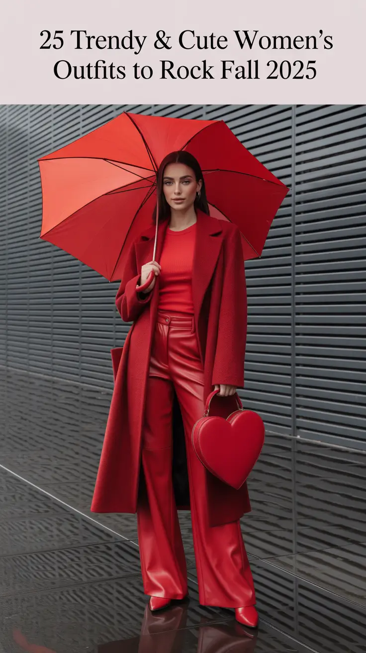 Trendy & Cute Women’s Outfits to Rock Fall 2025: Classy Looks & Casual Fashion Ideas