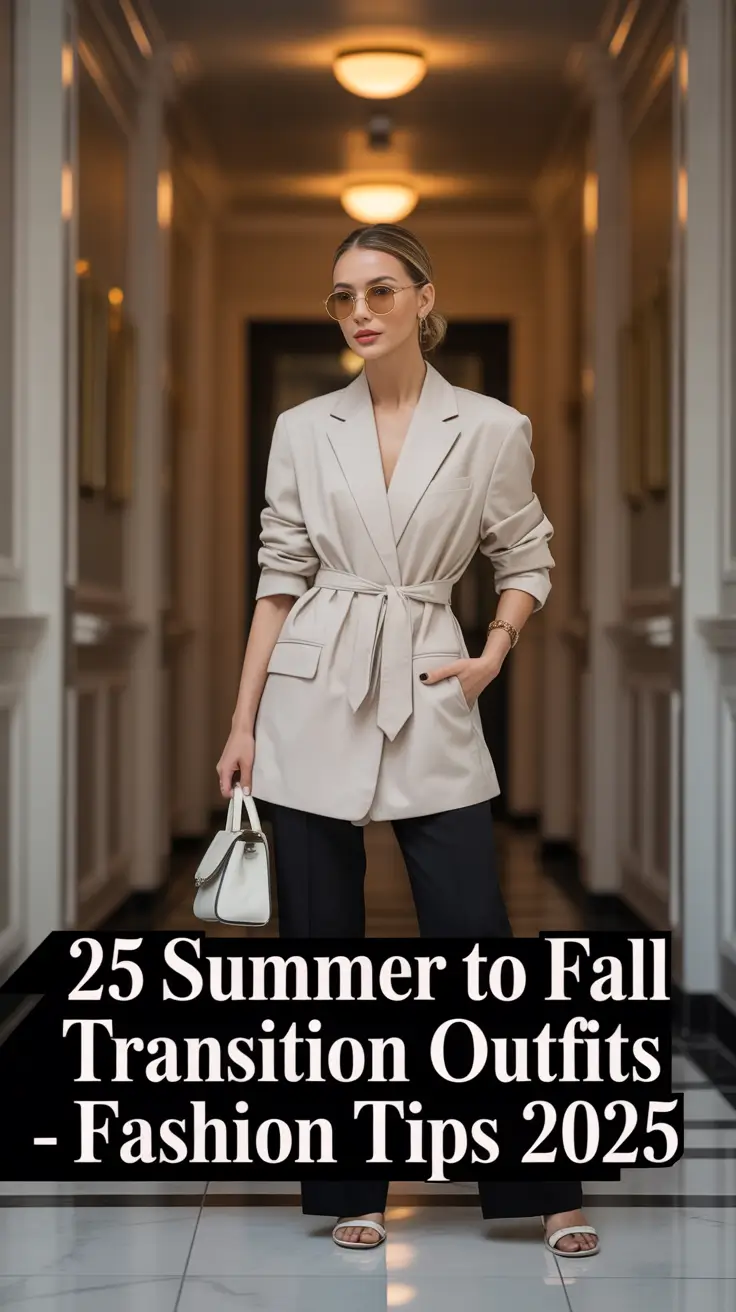 Summer to Fall Transition Outfits – Fashion Tips 2025 for Casual Women