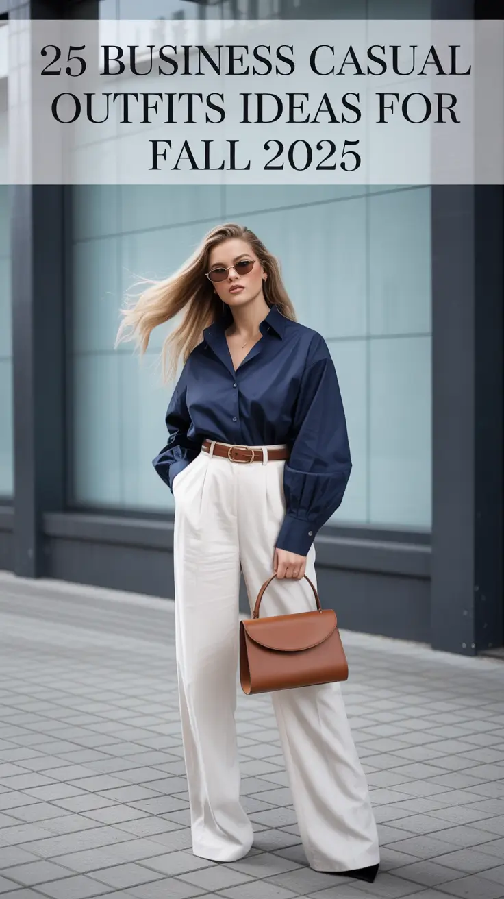 Business Casual Outfits Ideas for Fall 2025: Classy, Comfy Looks for Women of All Sizes