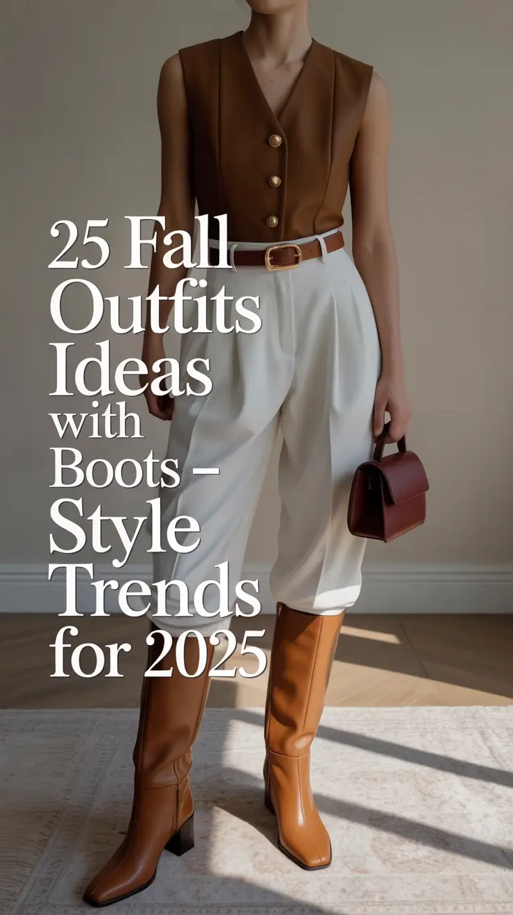 Fall Outfits Ideas with Boots – Style Trends for 2025 You’ll Actually Want to Wear