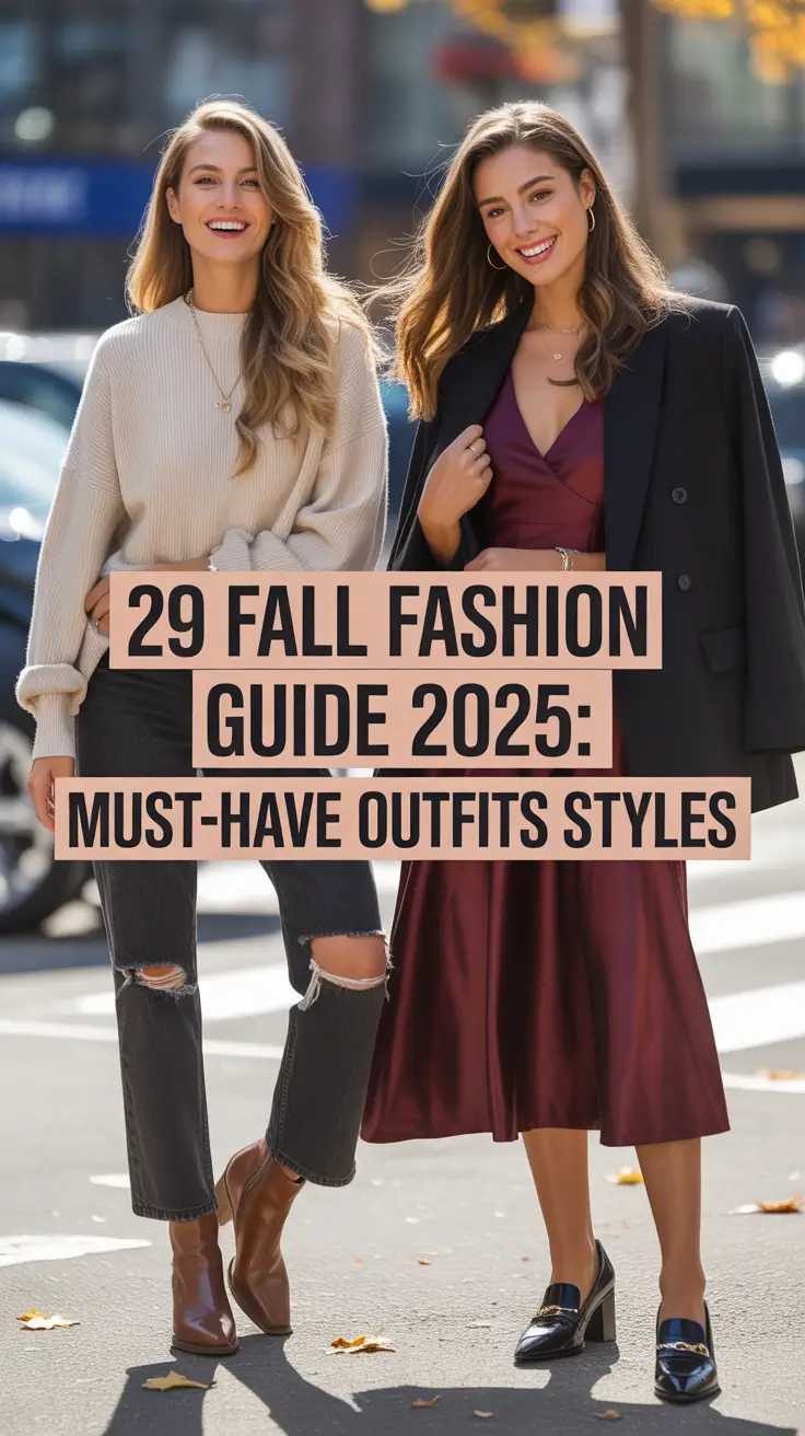 Fall Fashion Guide 2025: Must-Have Outfit Styles for Every Mood