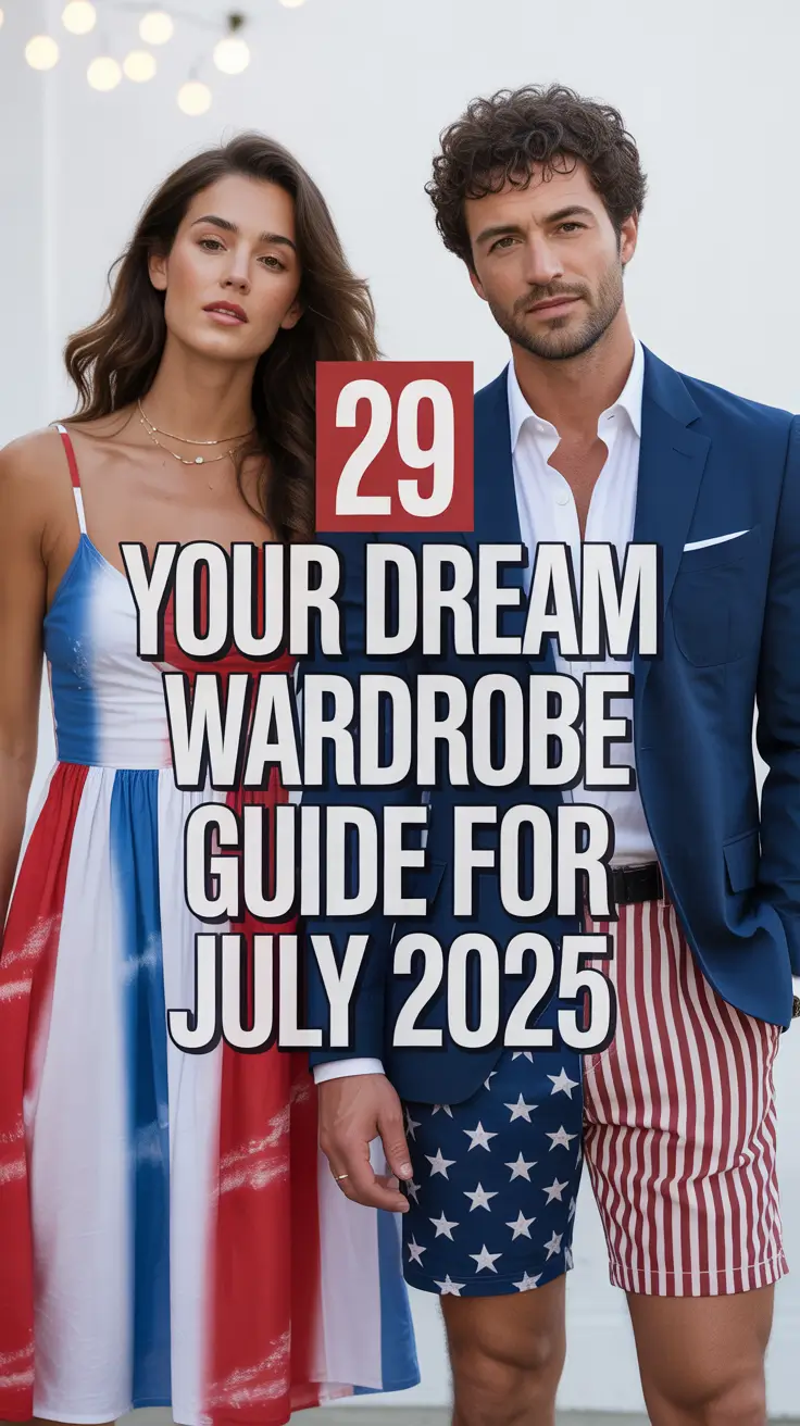 Your Dream Wardrobe Guide for July 2025: Capsule Outfits for Every Occasion