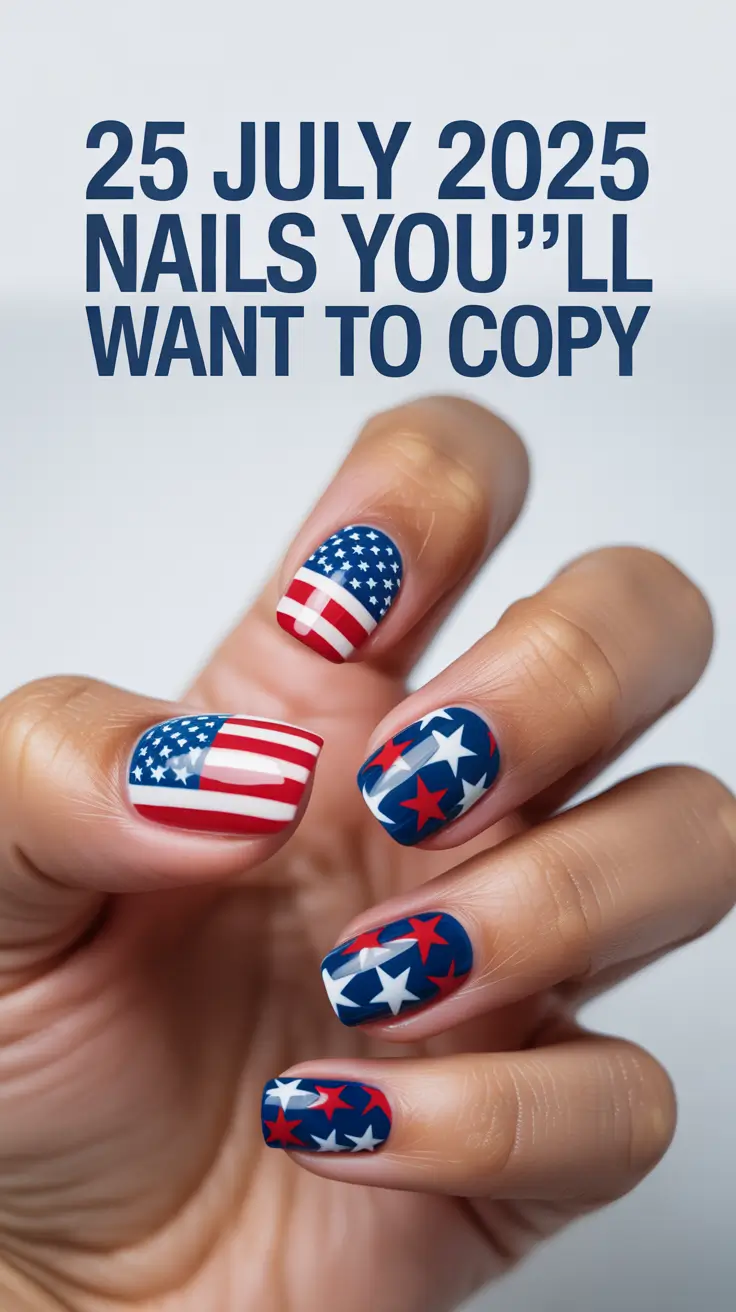 July 2025 Nails You’ll Want to Copy: Stunning Summer 4th Designs for Every Mood