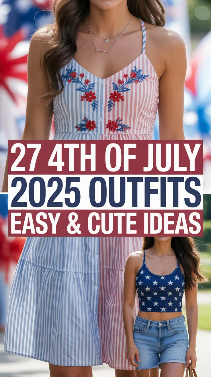 4th of July 2025 Outfits Easy & Cute Ideas Inspired by Lana Del Rey Vibes