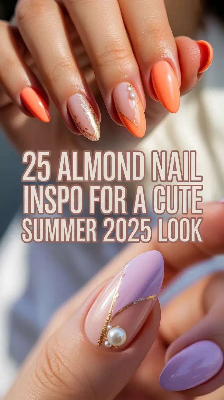 Almond Nail Inspo for a Cute Summer 2025 Look You’ll Want to Copy Instantly