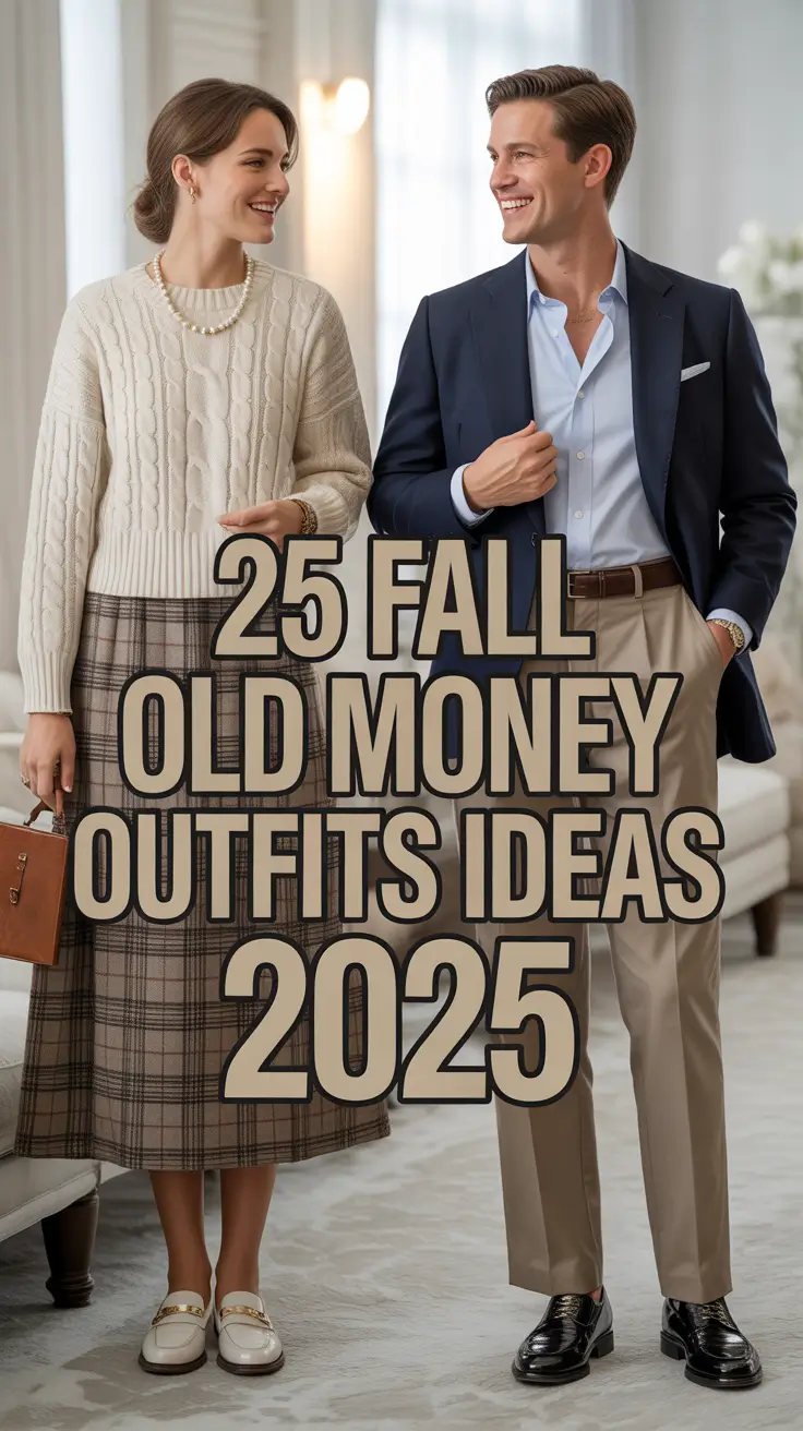 Fall Old Money Outfits Ideas 2025 to Look Classy, Cozy, and Chic This Season