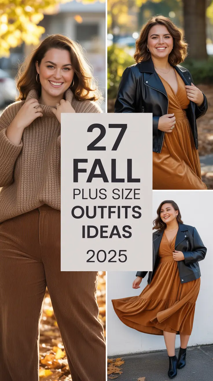 Fall Plus Size Outfits Ideas 2025: Trendy & Cozy Looks for Women of All Styles