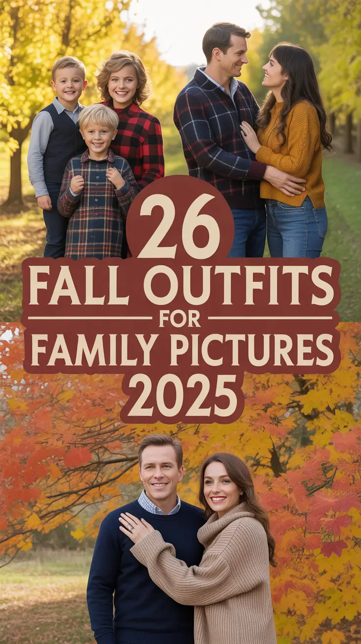 Fall Outfits for Family Pictures 2025: Stylish, Timeless & Real-Life Inspiration