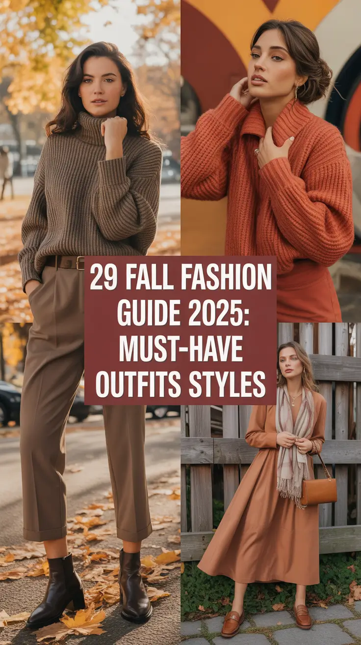 Fall Fashion Guide 2025: Must-Have Outfit Styles for Every Mood
