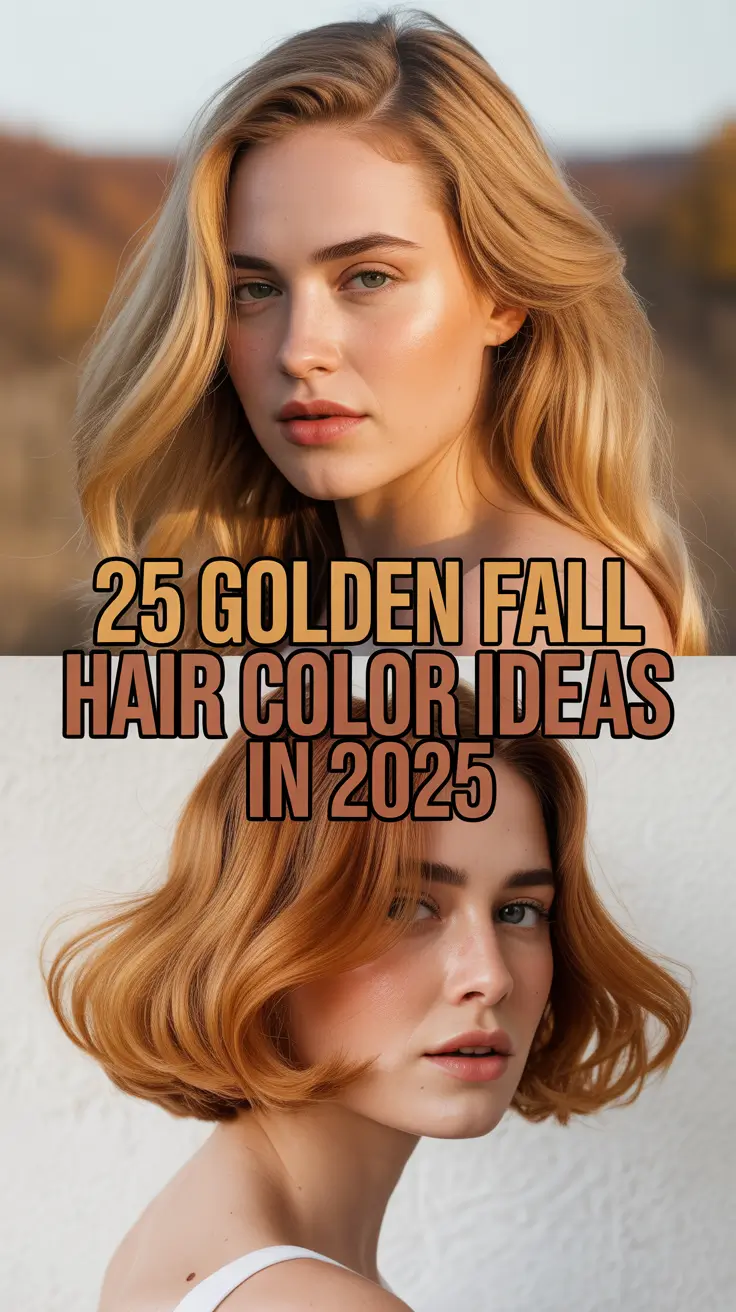 Golden Fall Hair Color Ideas in 2025: Trends for Brunettes, Blondes & More