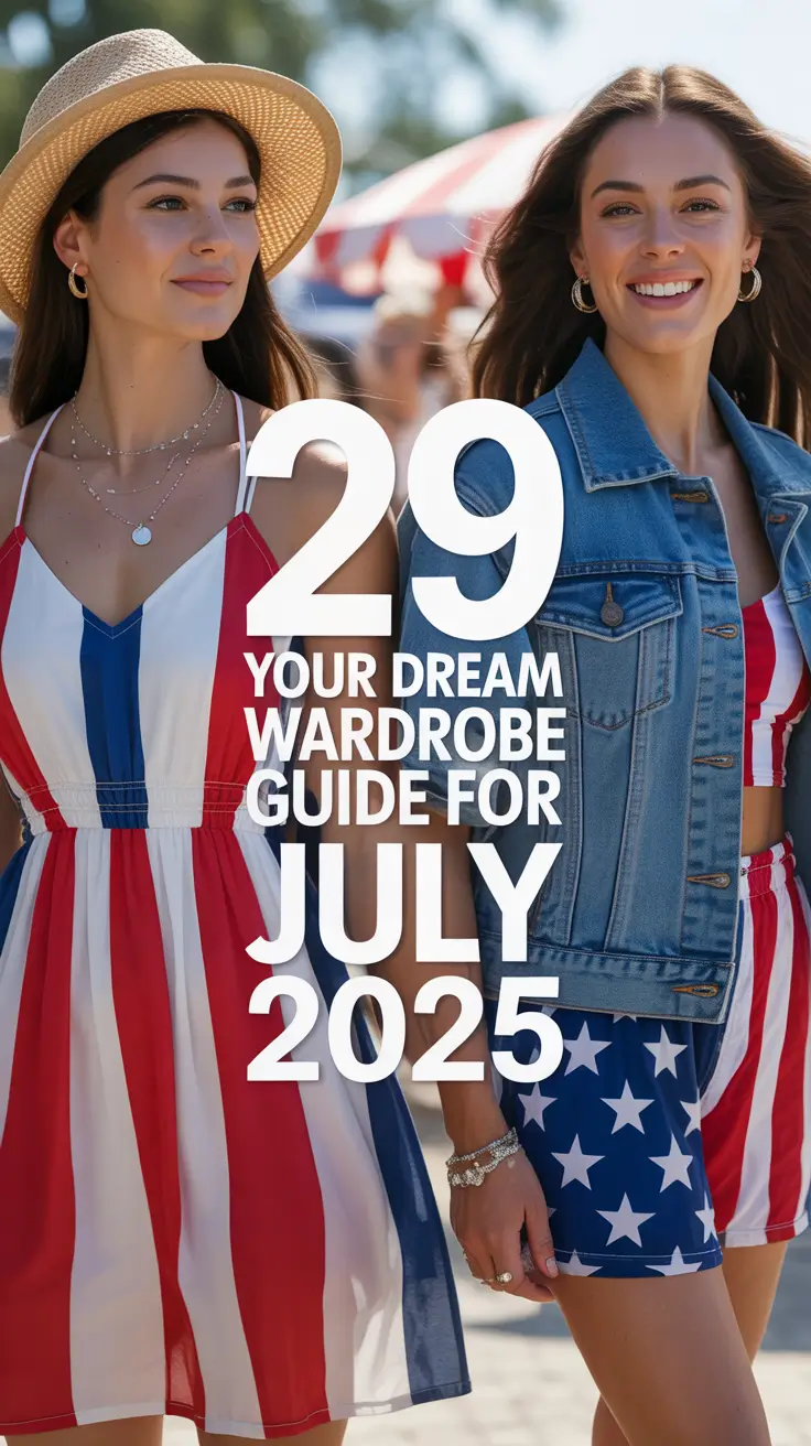 Your Dream Wardrobe Guide for July 2025: Capsule Outfits for Every Occasion